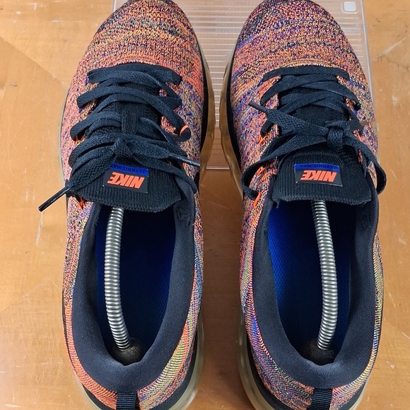 Nike Flyknit Max Multicolor Big Bubble Lightweight Casual Men\'s Sz 10.5 Shoes main image 5